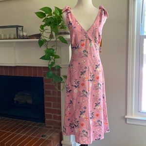 Gianni Bini V-Neckline Tank Floral Print Dress